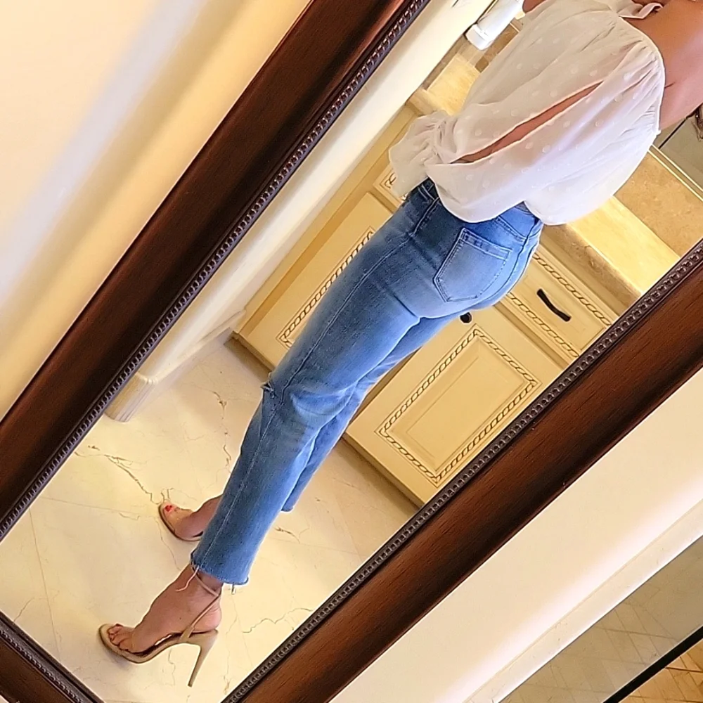 BLANKNYC The Baxter 5-pocket Cropped Jean, Sz 24 - Picture 7 of 16